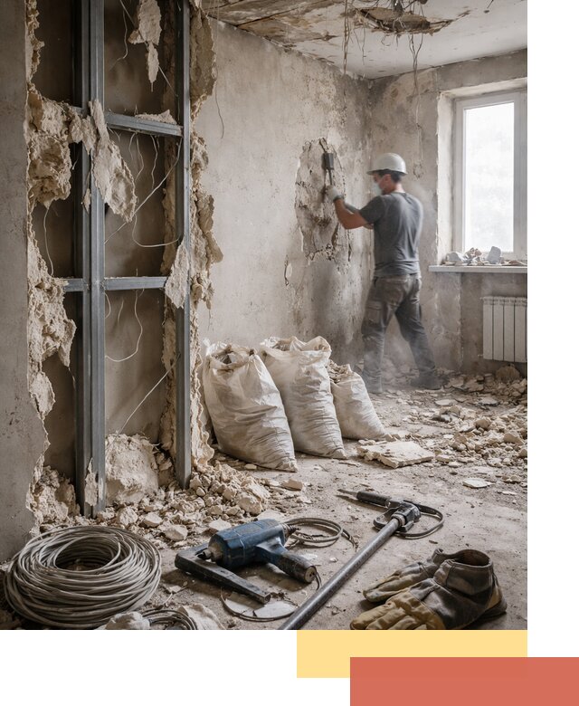 Профессиональный демонтаж зданий и конструкций в Астрахани