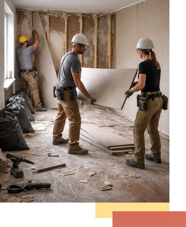 Демонтаж стеновых панелей в Астрахани быстро и аккуратно