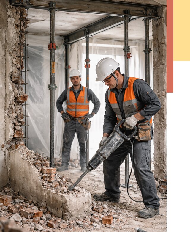 Снос несущих стен в Астрахани от 10533 руб. — демонтаж несущей стены под ключ | ОТДЕЛОЧНИК-Стр