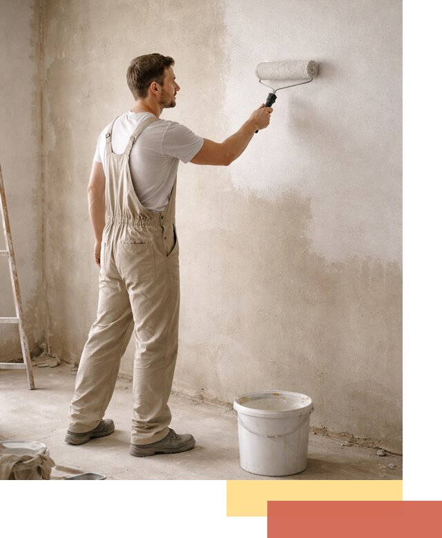 Грунтовка стен под отделку в Астрахани профессиональным раствором