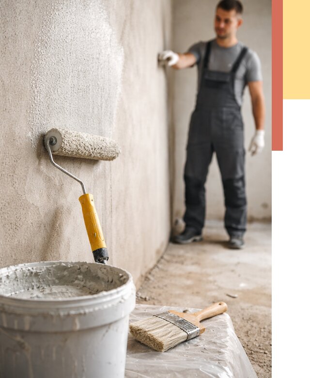 Нанесение бетоноконтакта на стены в Астрахани от 4316 руб. быстро и недорого | ОТДЕЛОЧНИК-Стр