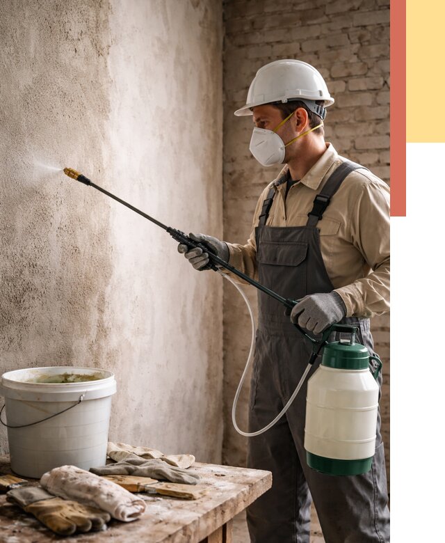 Антисептическая обработка стен в Астрахани от 1233 руб. — быстро и недорого | ОТДЕЛОЧНИК-Стр