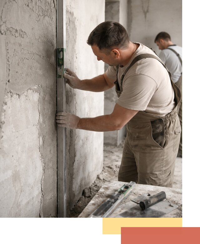 Установка штукатурных маяков в Астрахани с гарантией качества