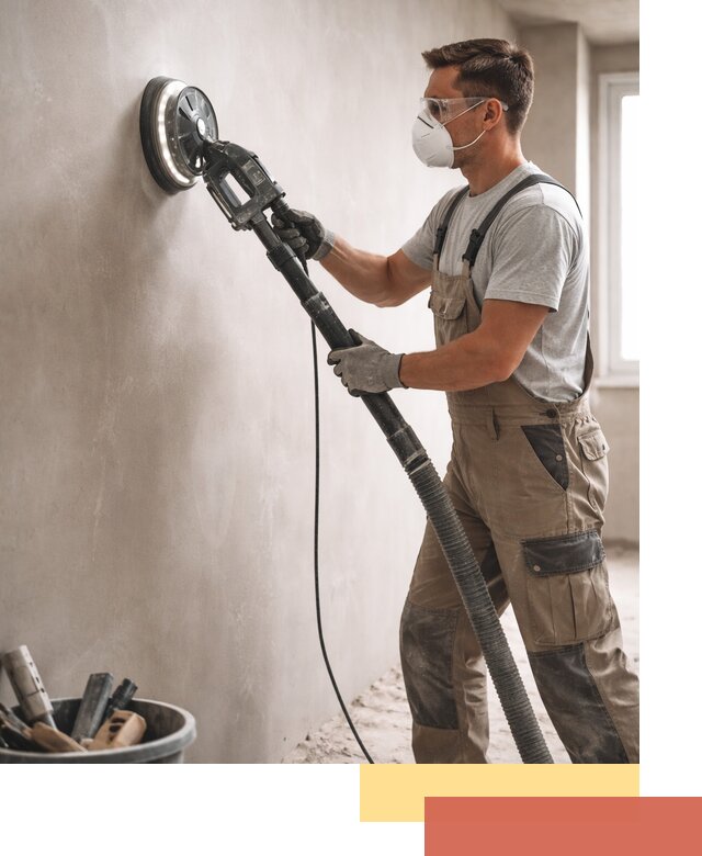 Профессиональная шлифовка стен в Астрахани быстро и качественно