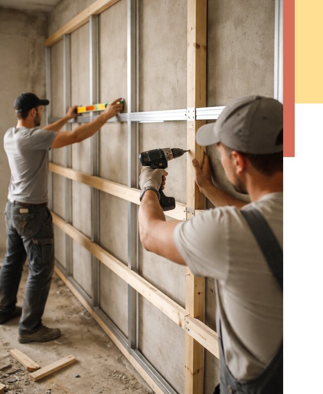 Устройство обрешетки под панели в Астрахани от 2158 руб. — монтаж под ключ | ОТДЕЛОЧНИК-Стр