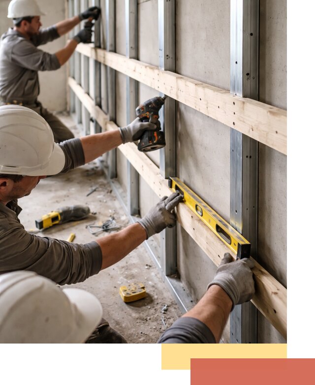 Устройство обрешетки под панели в Астрахани