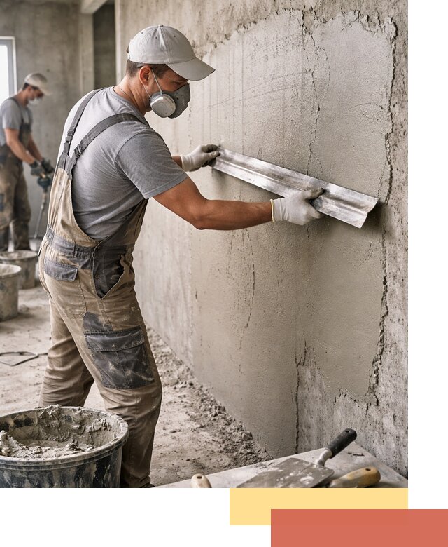 Штукатурка бетонных стен в Астрахани качественно и долговечно