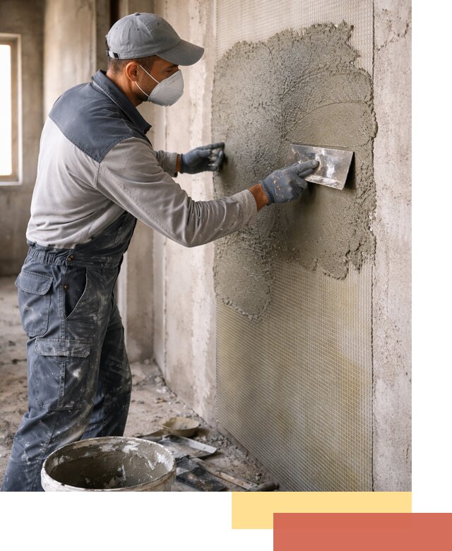 Штукатурка стен по сетке в Астрахани под ключ качественно и быстро