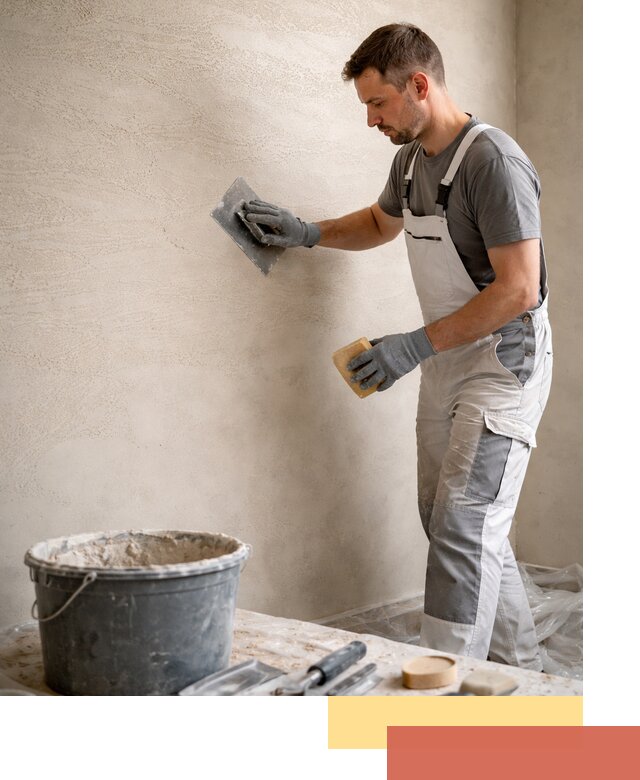 Декоративная штукатурка травертин в Астрахани для стен и потолков