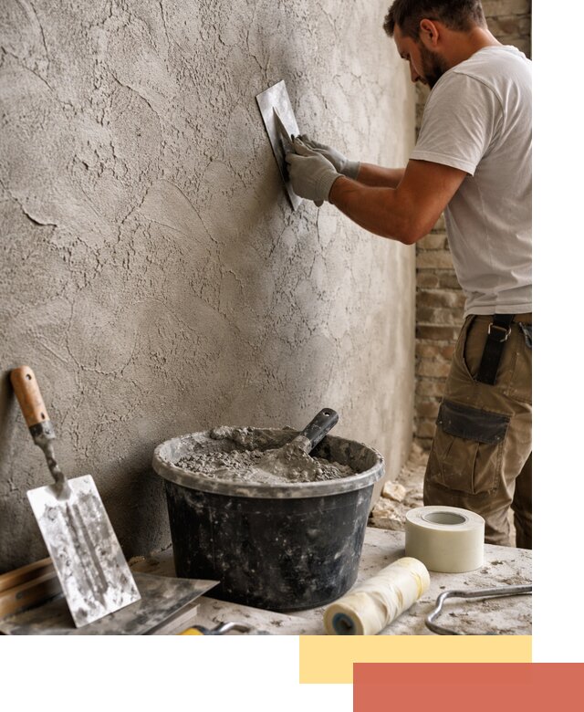 Декоративная штукатурка лофт в Астрахани — отделка стен и потолков