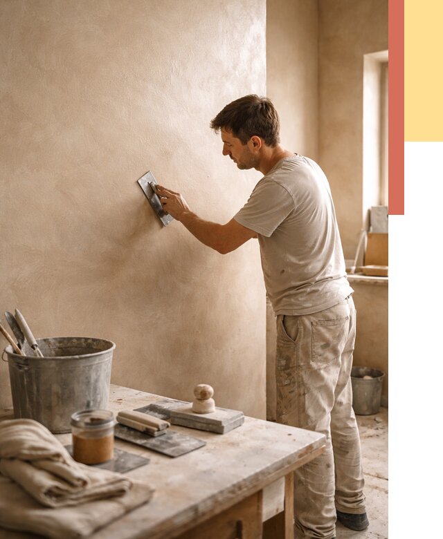 Марокканская штукатурка таделакт в Астрахани под ключ от 4316 руб. | ОТДЕЛОЧНИК-Стр