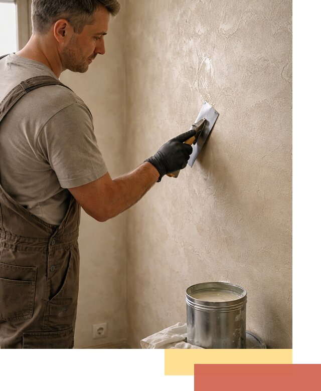 Нанесение воска на штукатурку в Астрахани для защиты и блеска