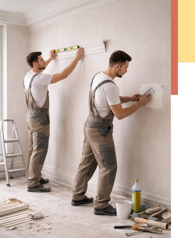 Монтаж лепнины на стены в Астрахани от 4624 руб. — недорого, быстро | ОТДЕЛОЧНИК-Стр