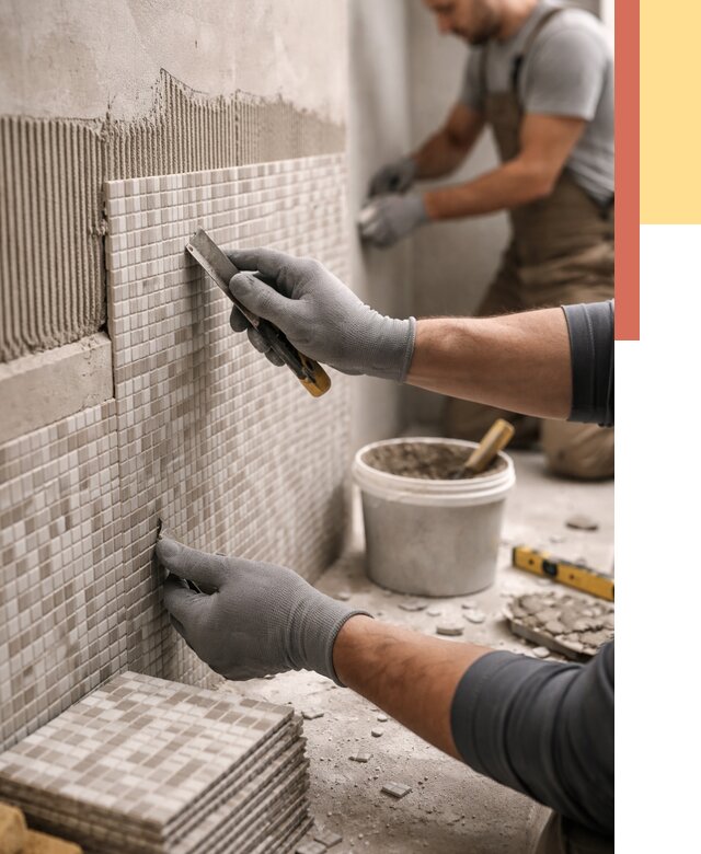 Облицовка стен мозаикой в Астрахани от 3288 руб/м2 — укладка мозаики на стены | ОТДЕЛОЧНИК-Стр