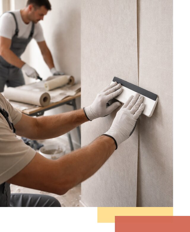 Поклейка обоев под покраску в Астрахани профессионально и быстро