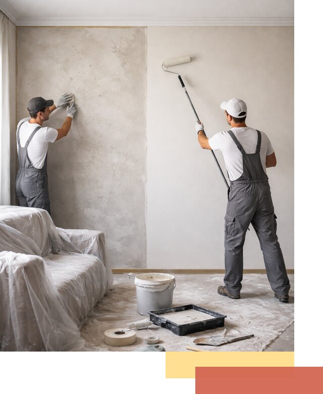 Покраска стен антивандальной краской в Астрахани