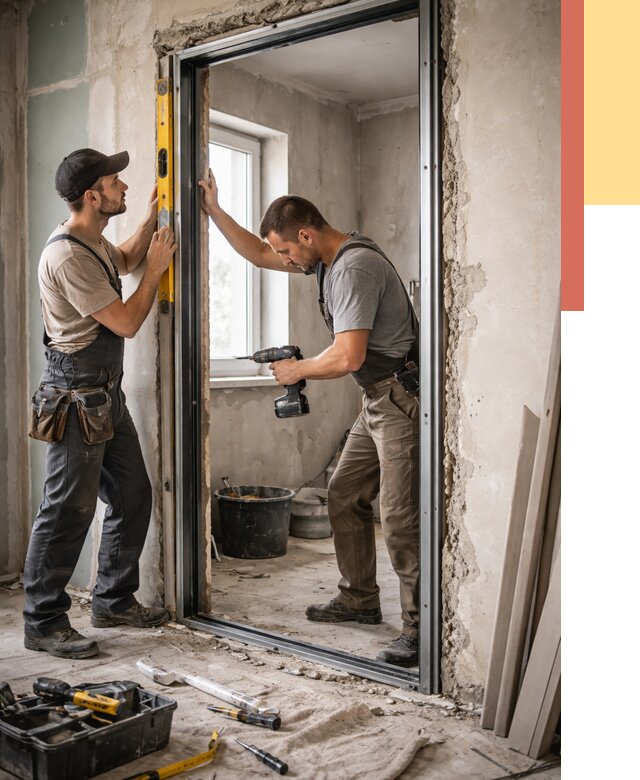 Закладка дверного проема в Астрахани от 3597 руб. — быстро и недорого | ОТДЕЛОЧНИК-Стр