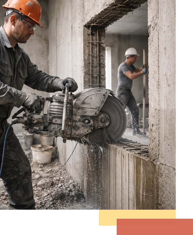 Алмазная резка проемов в Астрахани быстро и точно