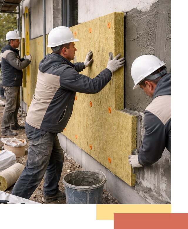 Утепление стен минватой в Астрахани — тепло и звукоизоляция