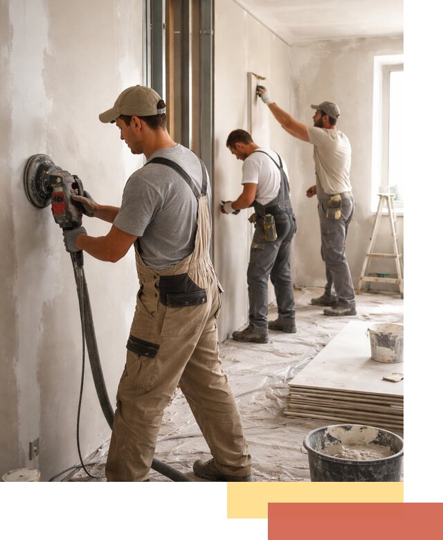 Профессиональная отделка стен в Астрахани качественно и в срок