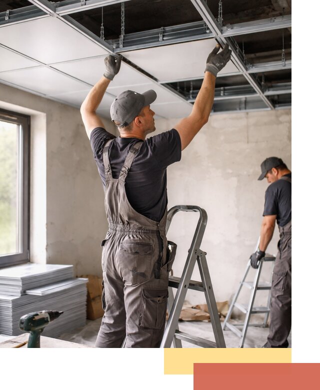 Монтаж кассетного потолка в Астрахани качественно и быстро