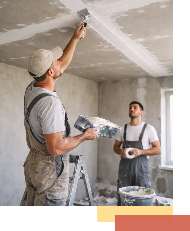 Обработка швов потолка ГКЛ в Астрахани: качественная заделка и шпатлевка