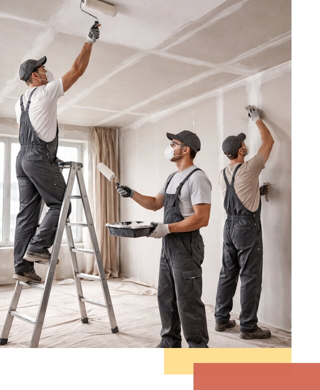 Покраска потолка из гипсокартона в Астрахани качественно и недорого