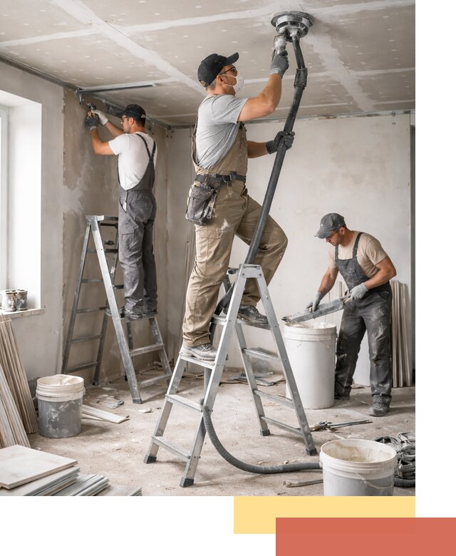 Ремонт потолка из гипсокартона в Астрахани: быстрый и качественный монтаж