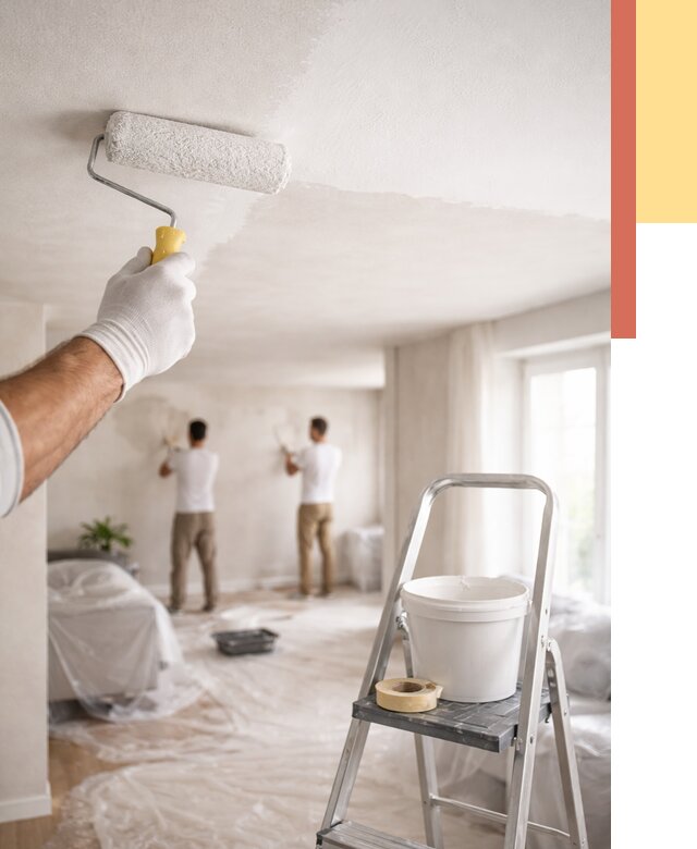 Покраска потолка акриловой краской в Астрахани от 2569 руб. | ОТДЕЛОЧНИК-Стр