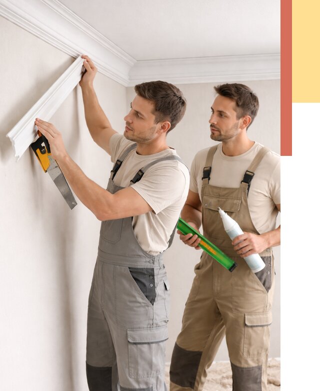 Монтаж потолочного плинтуса в Астрахани от 2363 руб. — быстро и недорого | ОТДЕЛОЧНИК-Стр